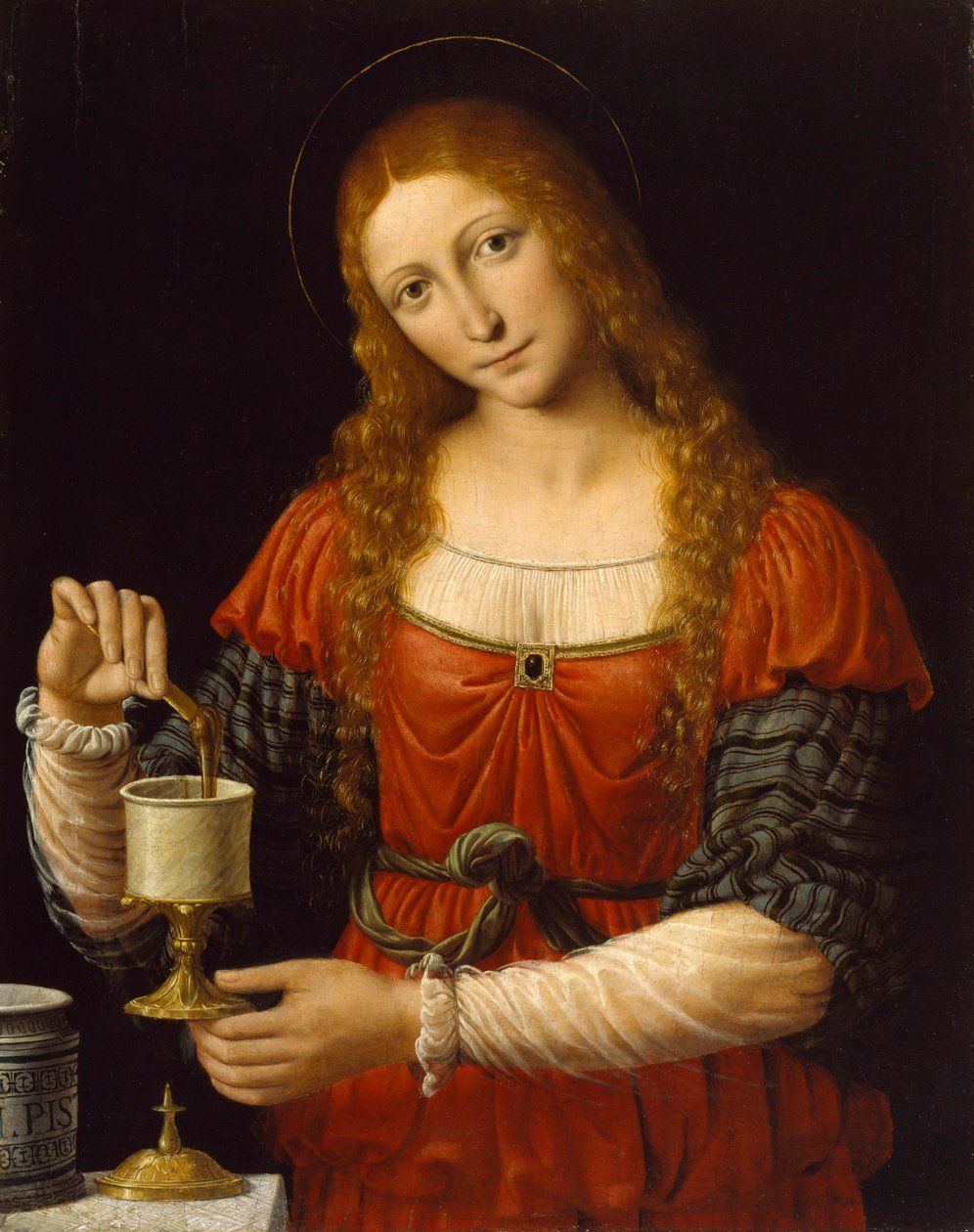 Sint Maria Magdalena, c.1524 door Bernardino Luini