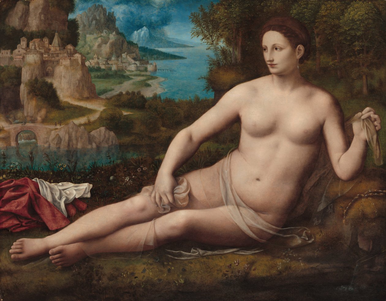 Venus door Bernardino Luini