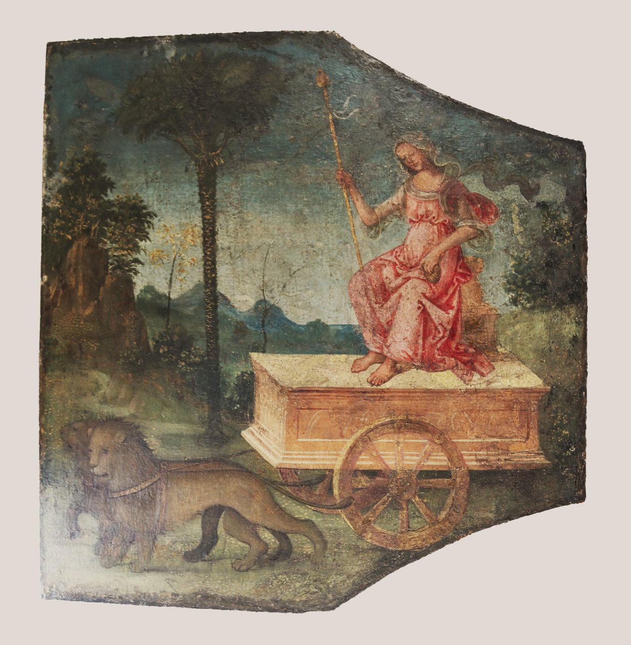 Triomf van Cybele door Bernardino Pinturicchio