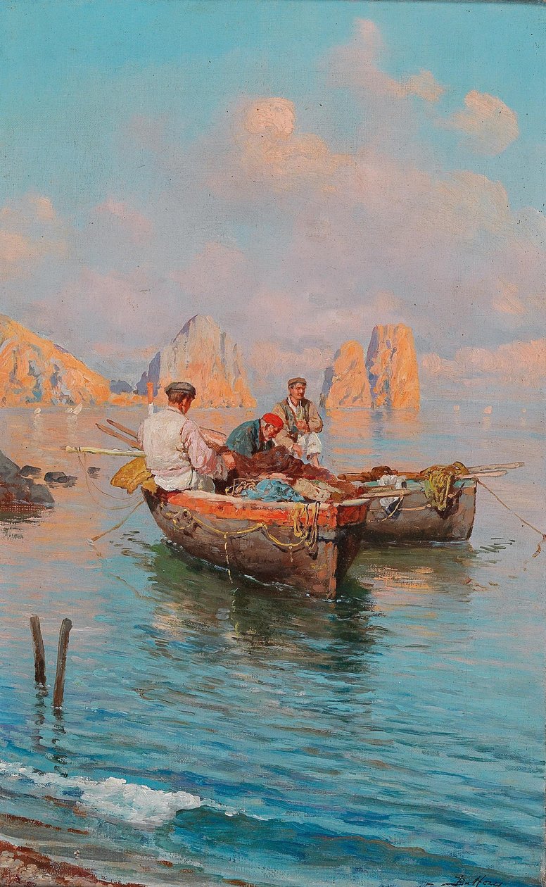 Motief van Capri door Bernardo Hay