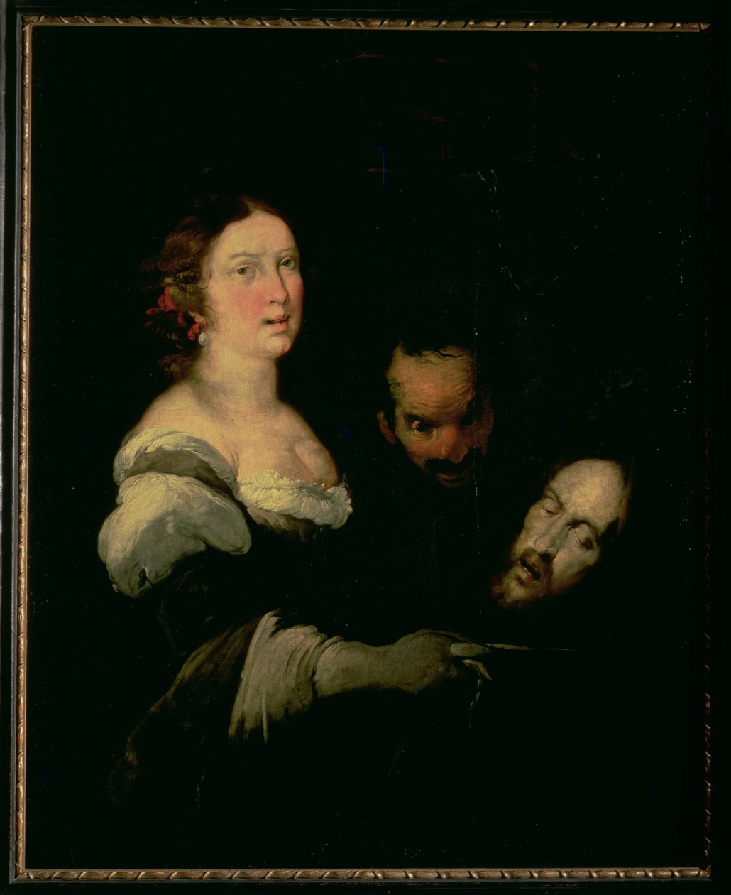 Salome met het hoofd van Johannes de Doper, 1635 door Bernardo Strozzi