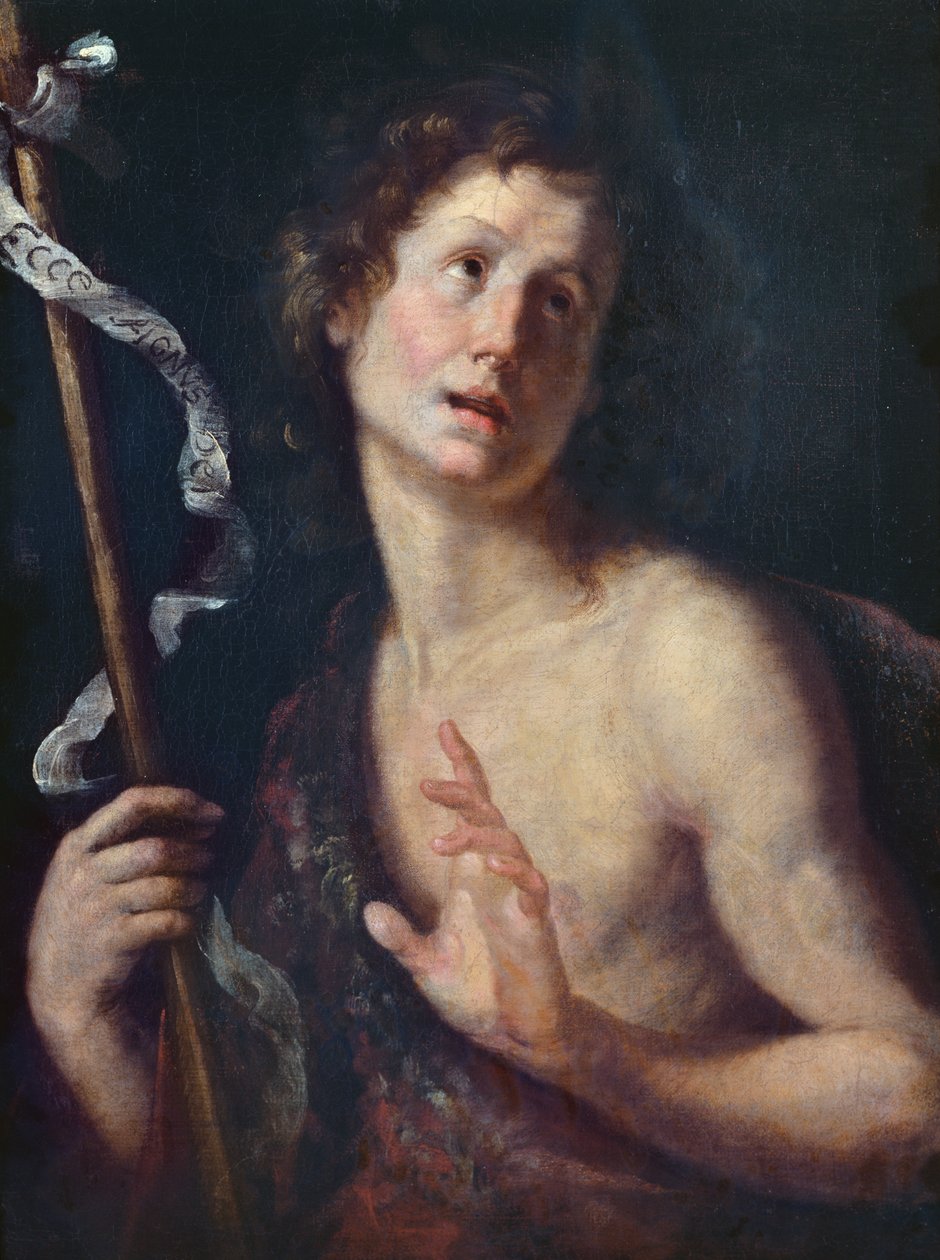 Sint Jan de Doper door Bernardo Strozzi