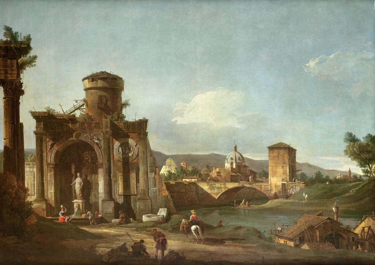 Onbekend beeld door Bernardo Bellotto