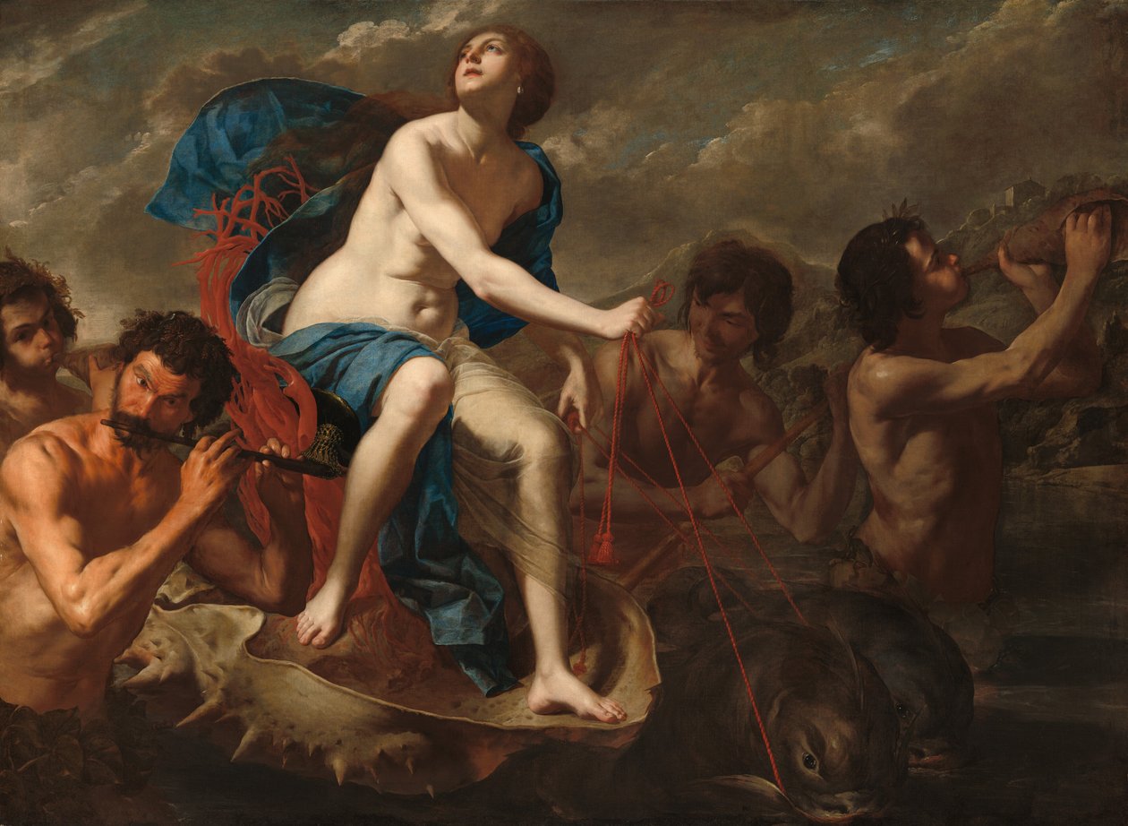 De Triomf van Galatea door Bernardo Cavallino