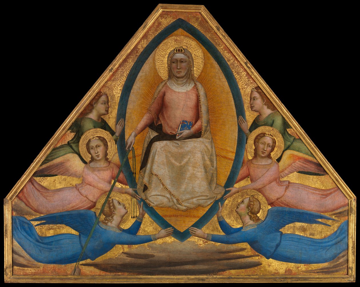 De Tenhemelopneming van de Maagd, ca. 1337-39 door Bernardo Daddi