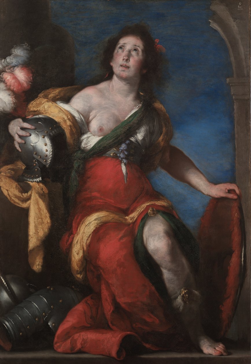 Allegorisch figuur door Bernardo Strozzi