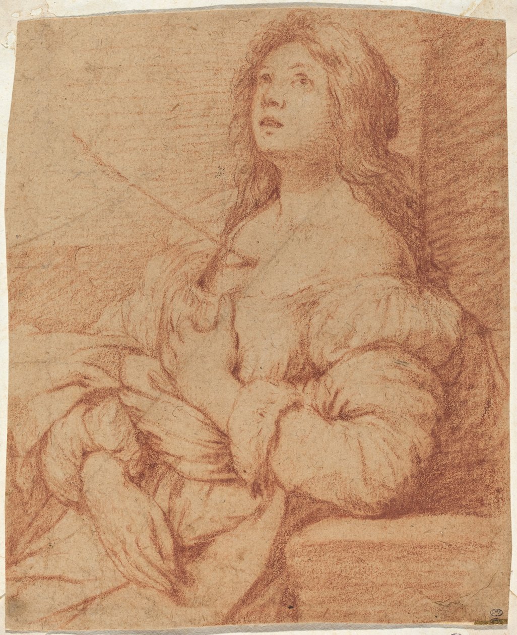 Heilige Ursula door Bernardo Strozzi
