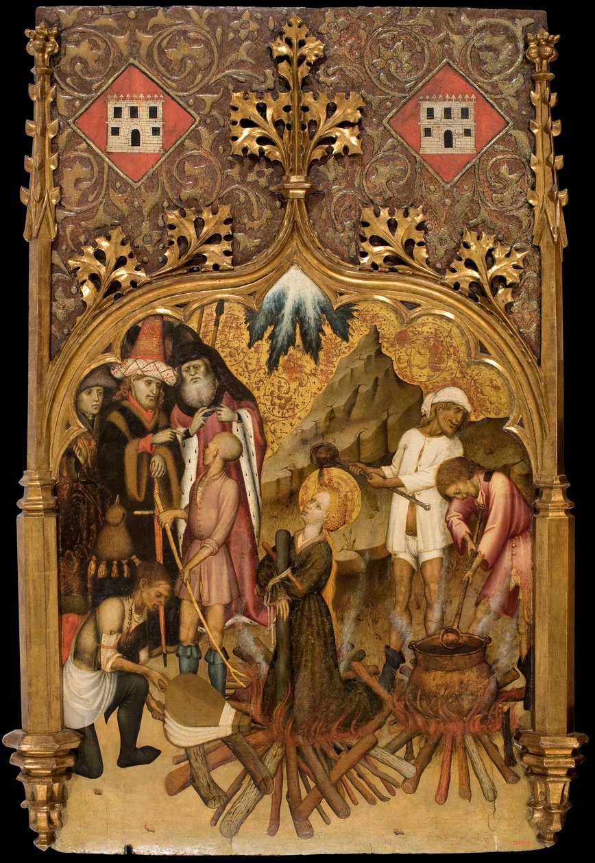 Martelaarschap van Sint-Lucy door Bernat Martorelli