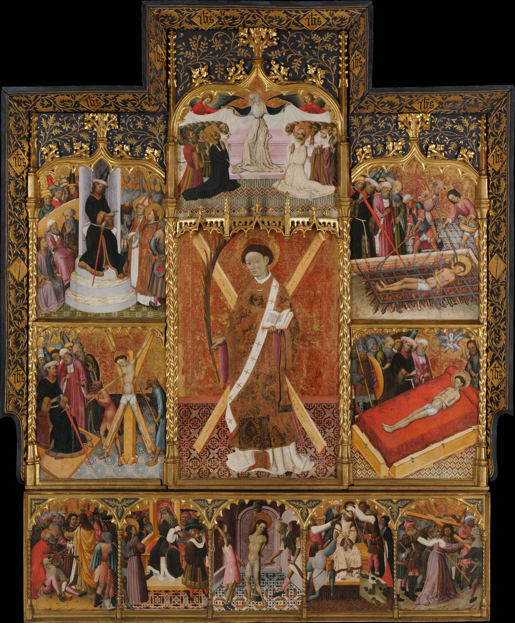 Altaarstuk van Sint Vincent door Bernat Martorell