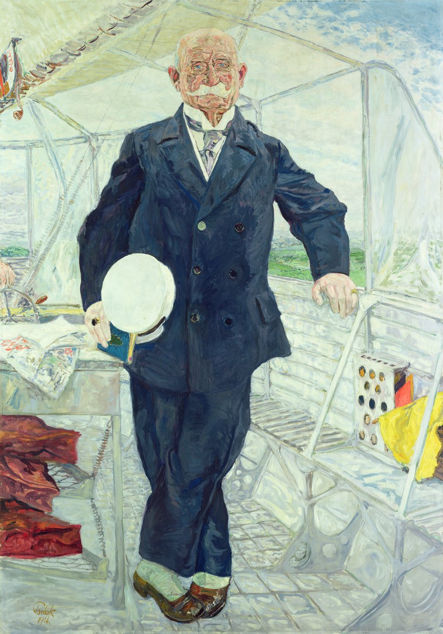 Graaf Zeppelin door Bernhard Pankok
