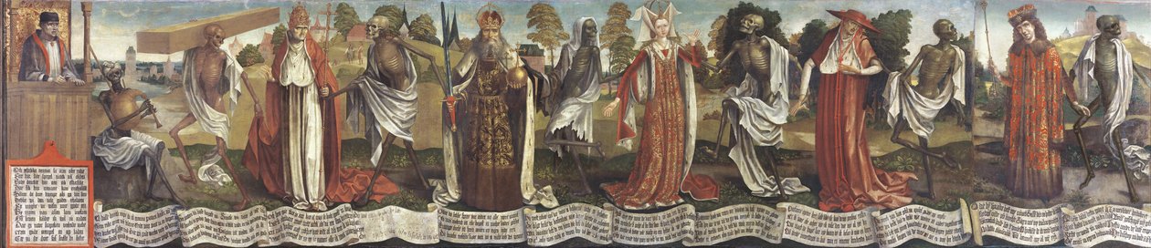 Danse Macabre door Bernt Notke