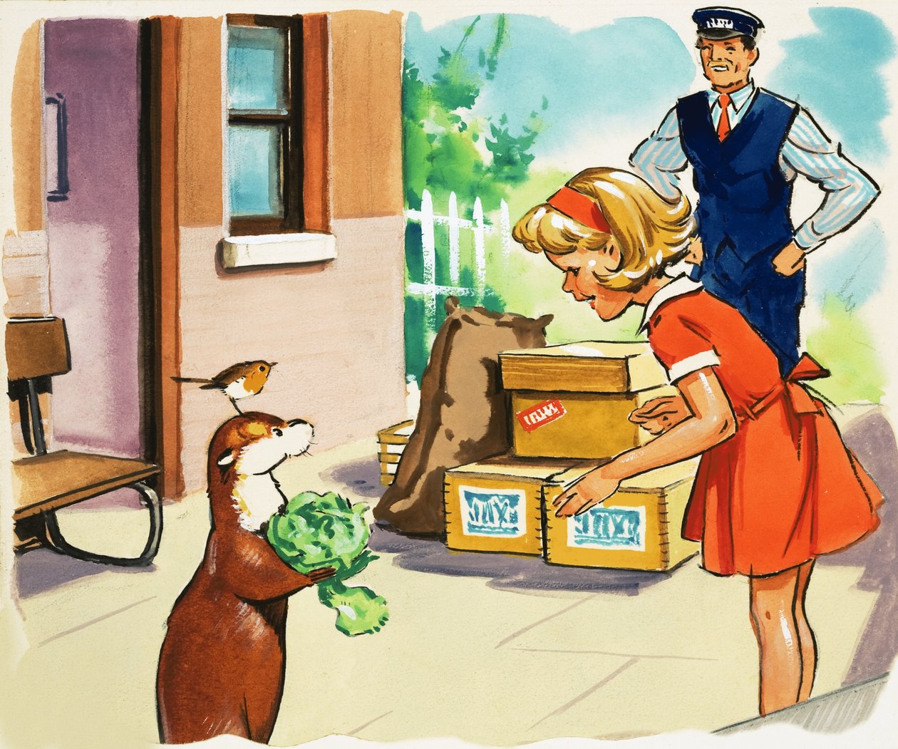 Fliptail de otter door Bert Felstead
