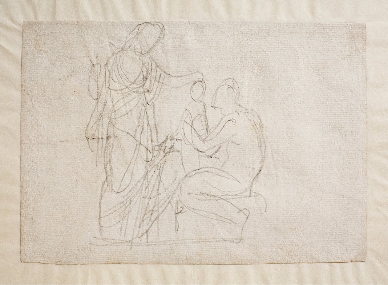 Prometheus en Minerva door Bertel Thorvaldsen