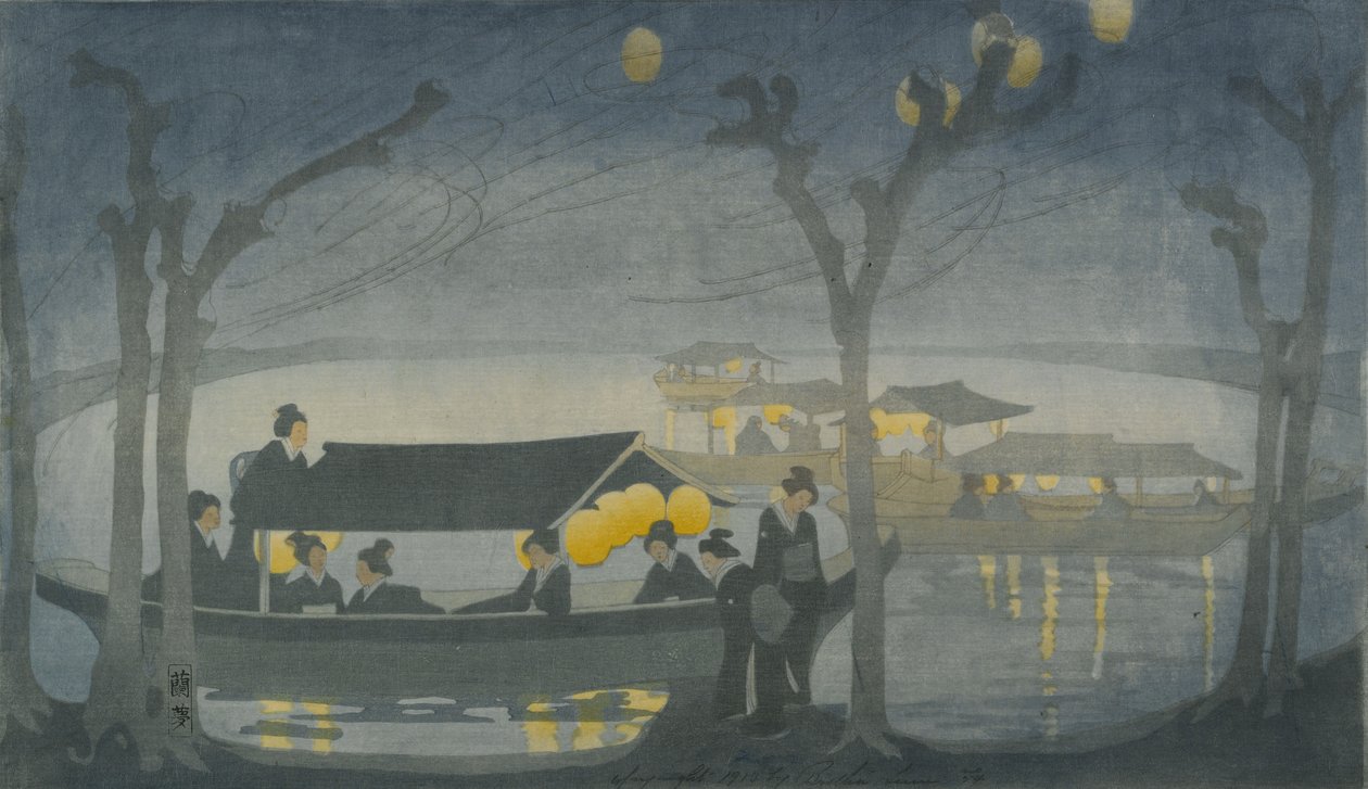 Op de rivier door Bertha Boynton Lum