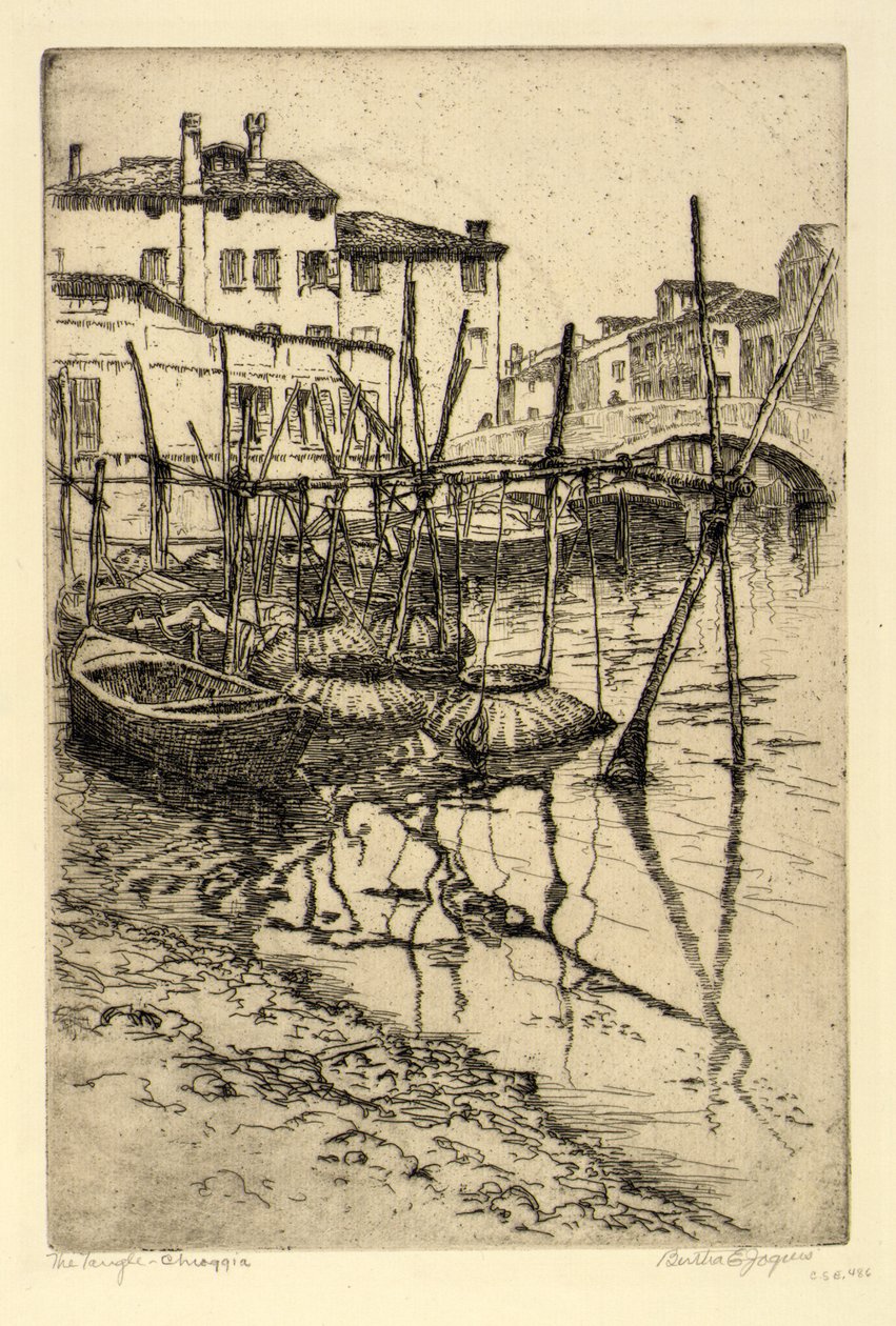 De kluwen, Chioggia door Bertha E. Jaques