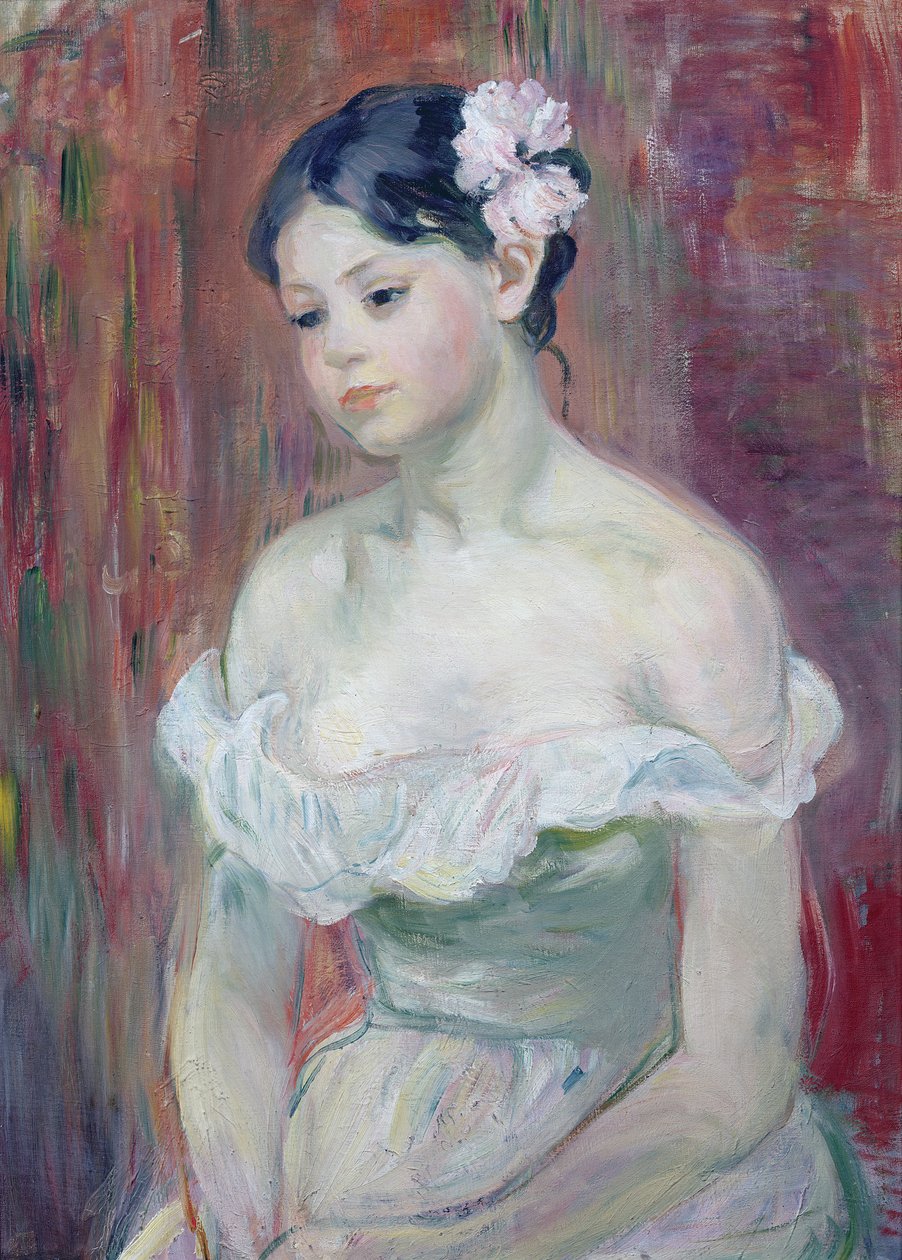 Een Jong Meisje, 1893 door Berthe Morisot