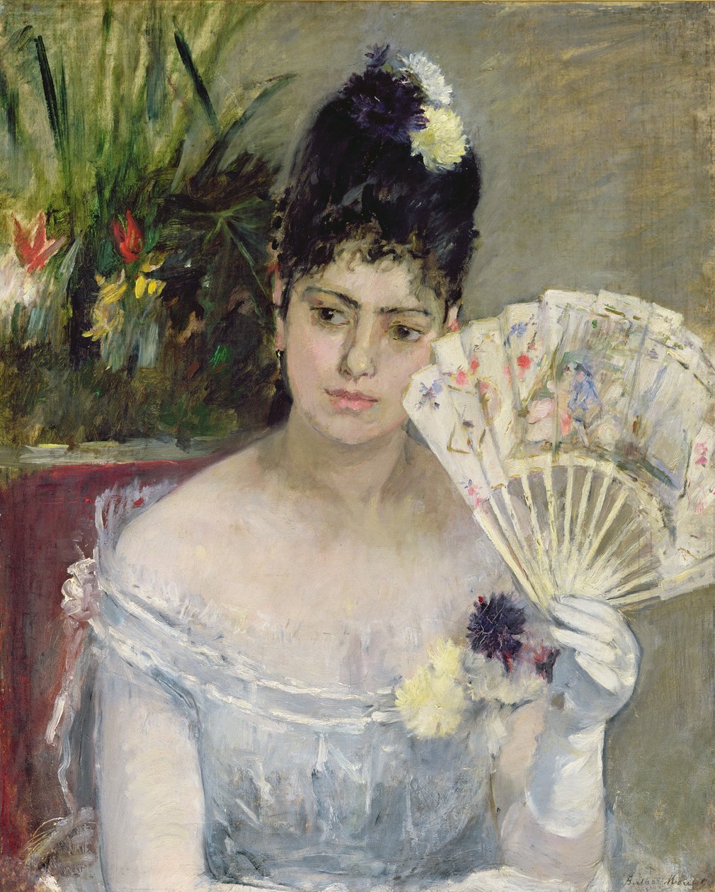 Op het Bal door Berthe Morisot