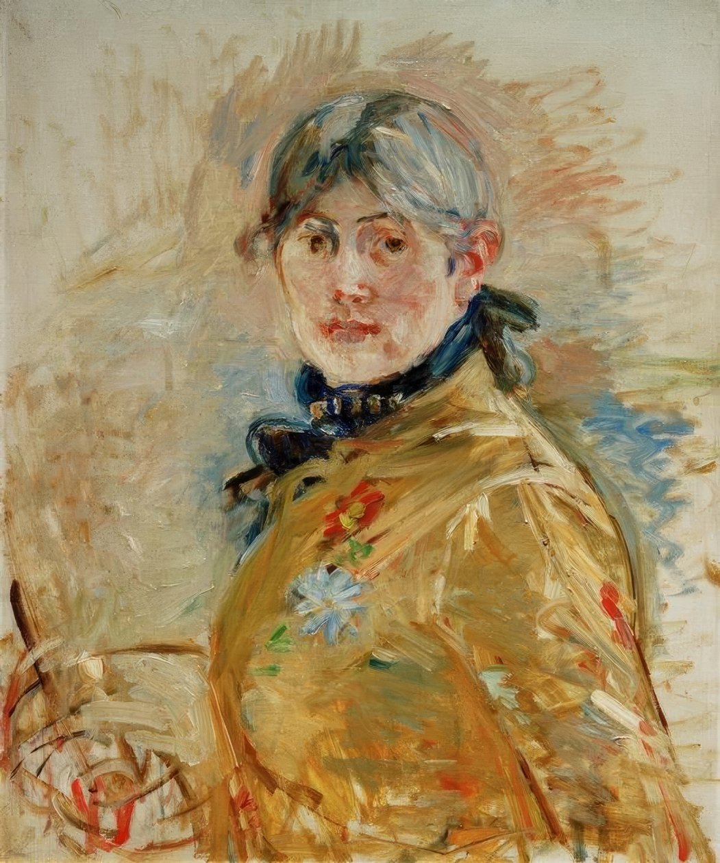 Zelfportret door Berthe Morisot