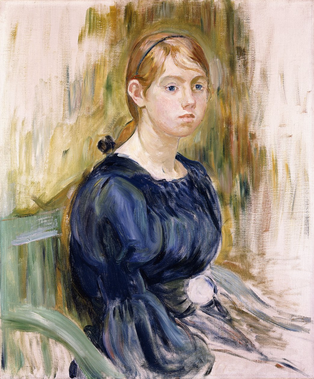 Jeannie Gobillard, 1895 door Berthe Morisot