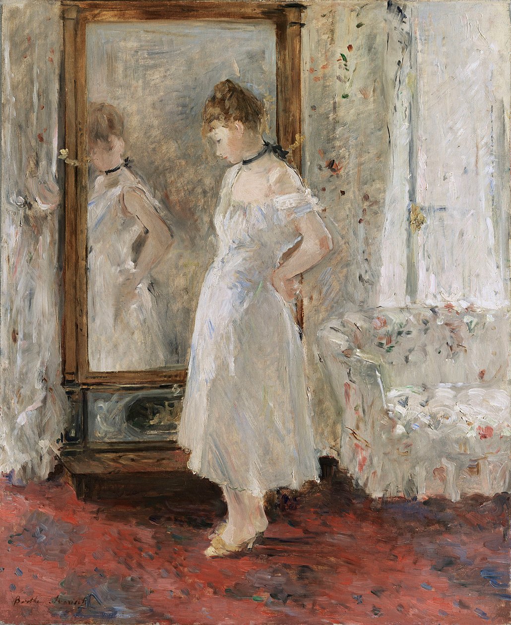De psyche door Berthe Morisot