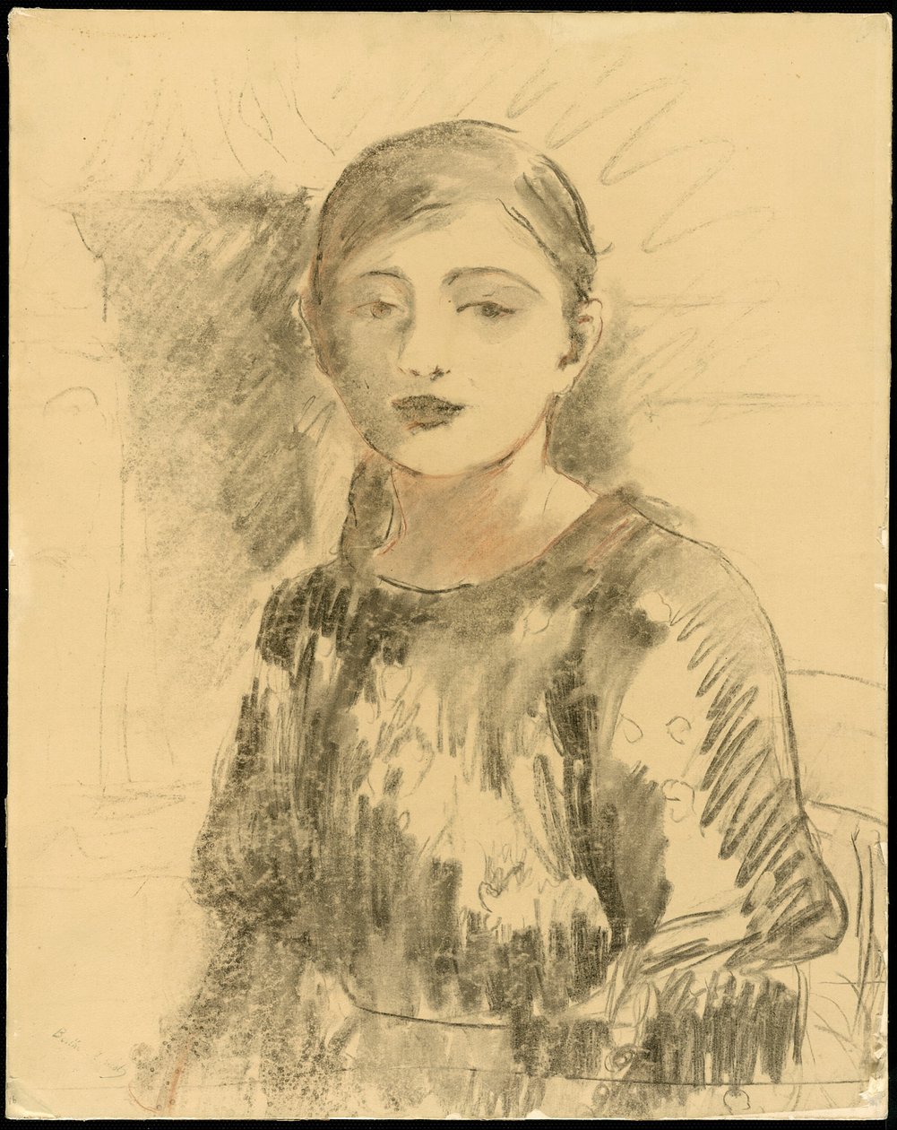 Portret van Julie Manet door Berthe Morisot
