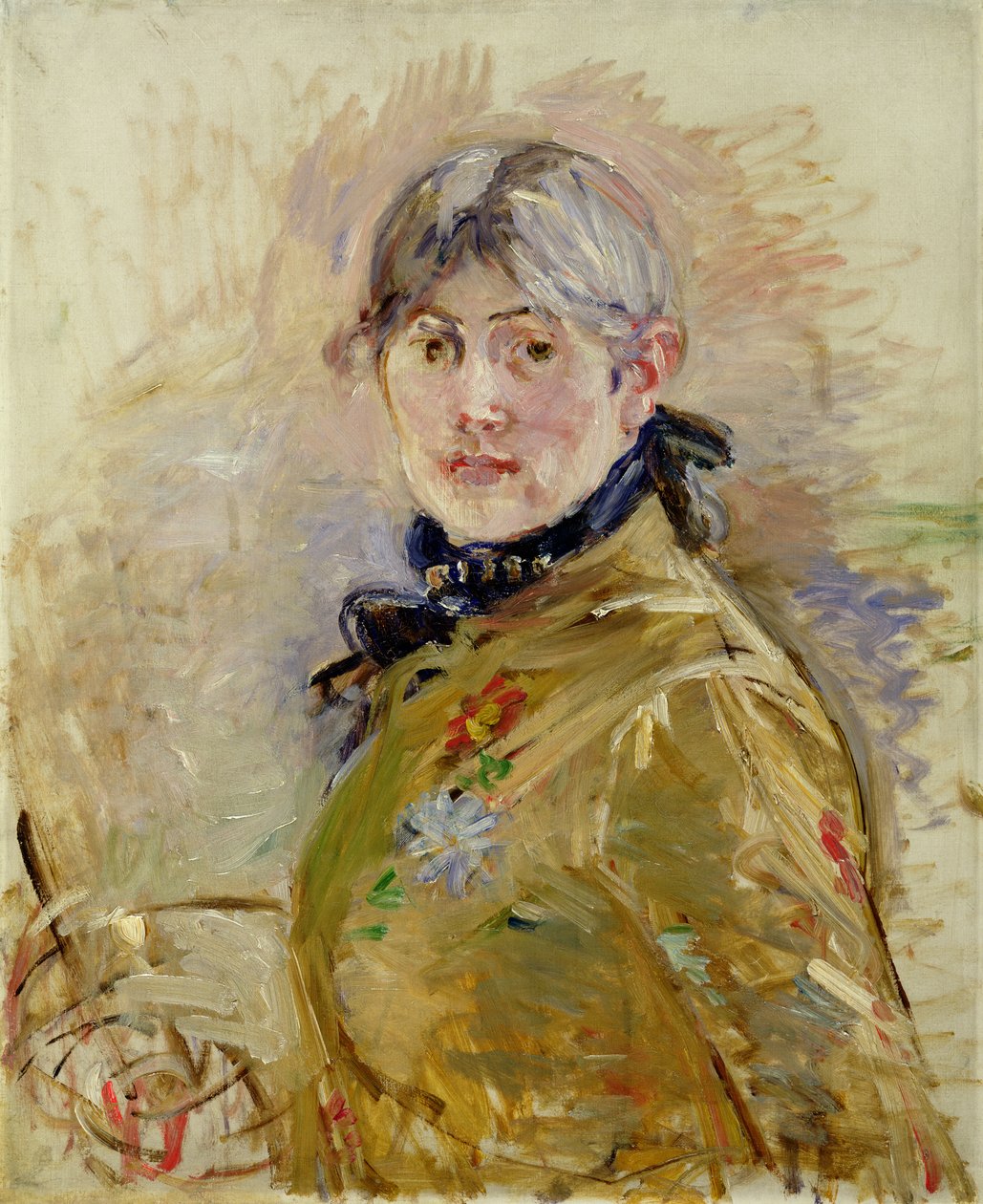 Zelfportret door Berthe Morisot