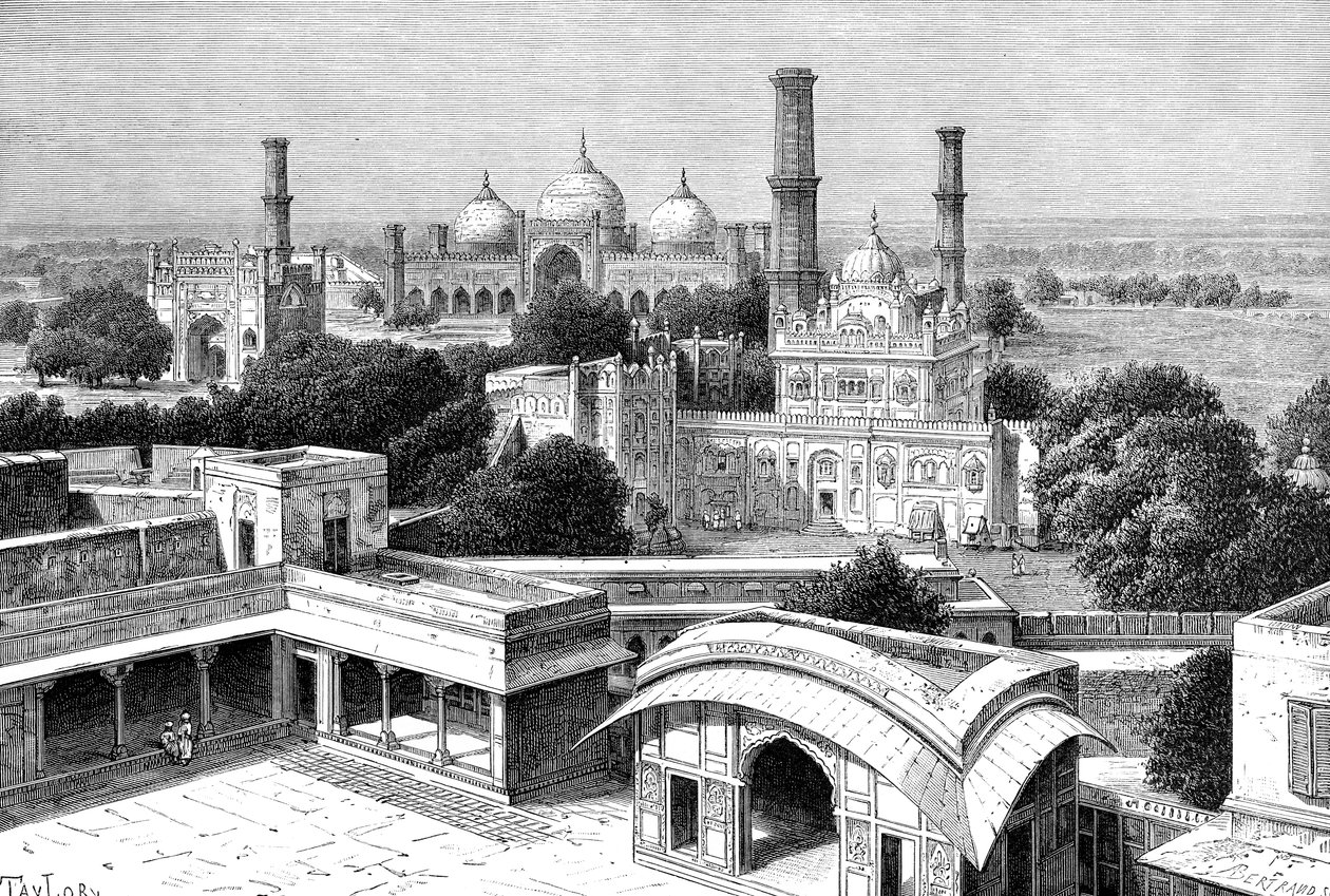 Lahore, Pakistan door Auguste Bertrand