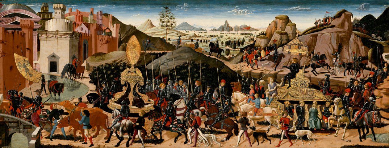 De triomf van Camillus door Biagio d