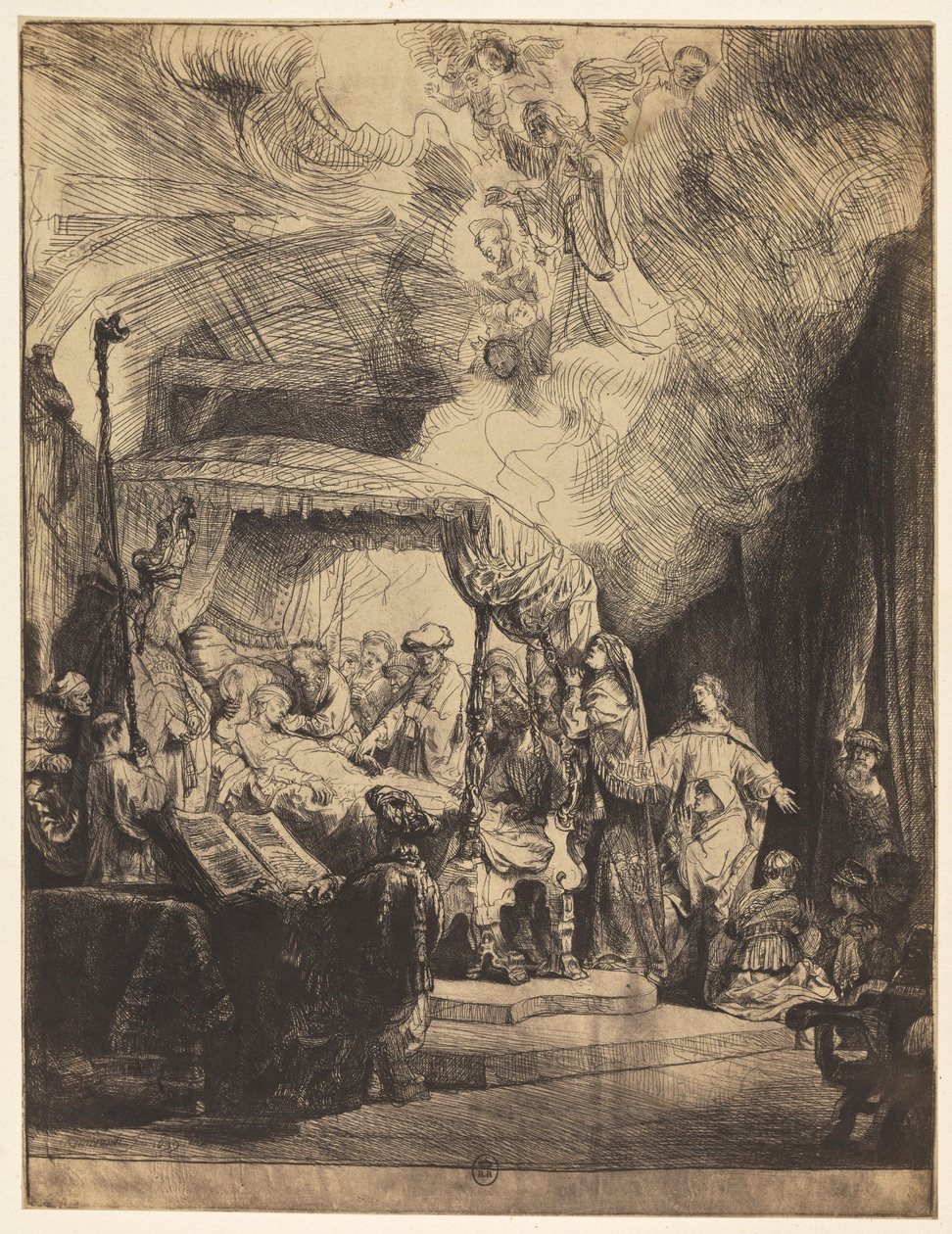 De dood van de maagd door Bisson Frères