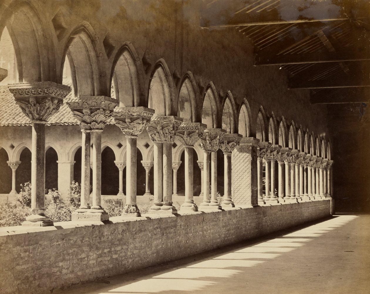 Klooster van Moissac door Bisson Frères