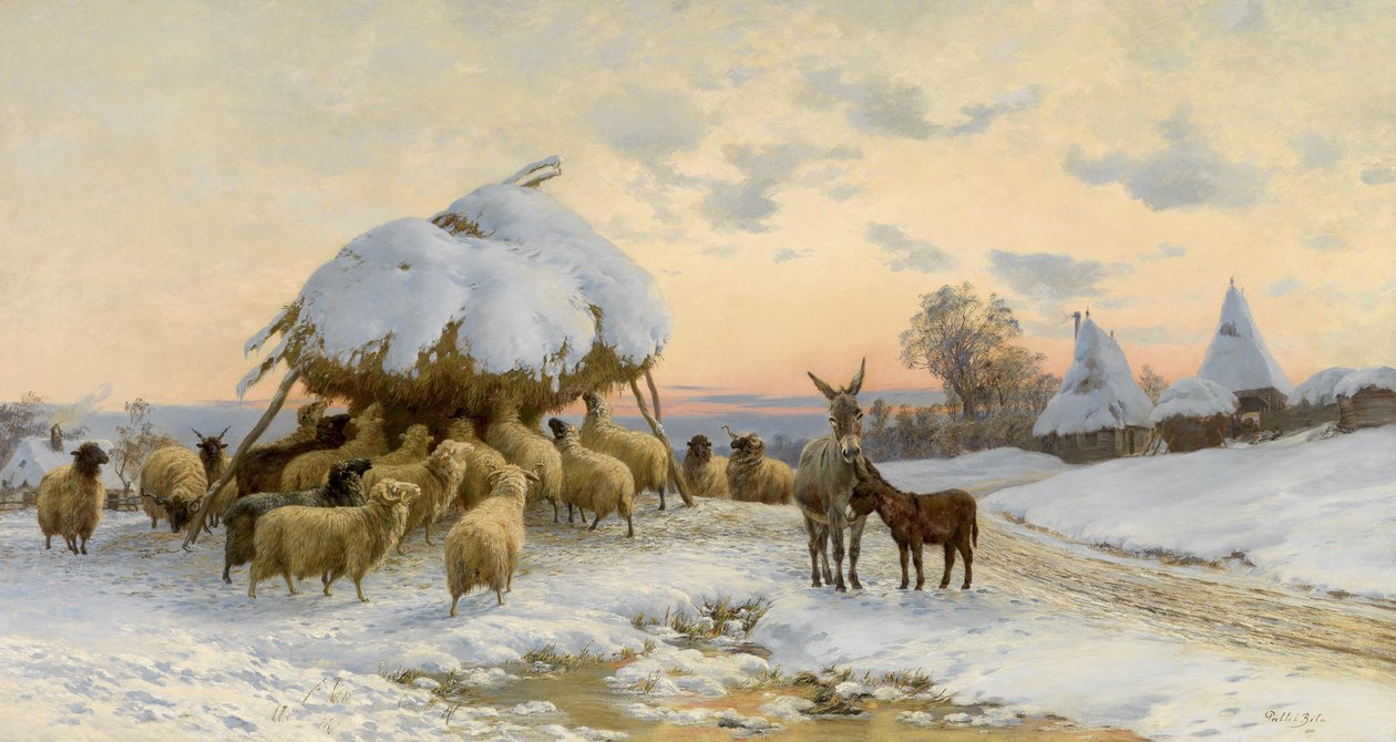 Wintertijd door Béla Pállik