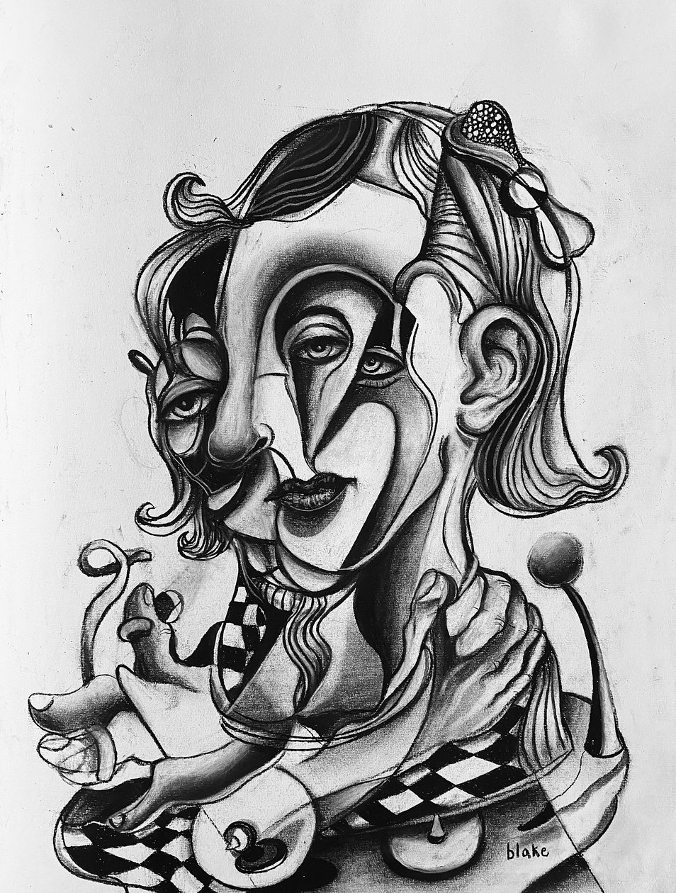 Picasso verliefd, ca.2021 door Blake Munch