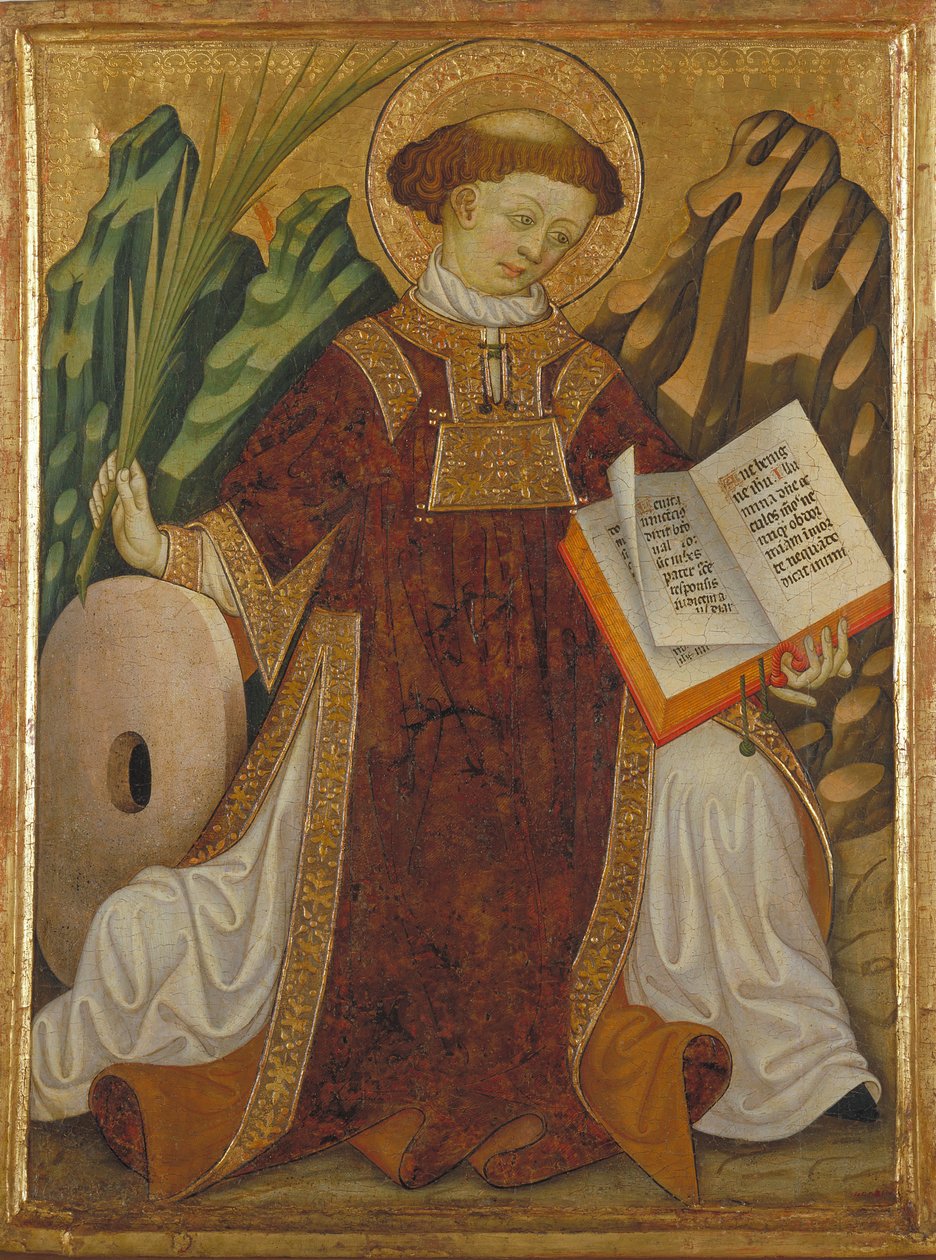 Sint Vincentius, ca. 1430 door Bonanat Zaortiga