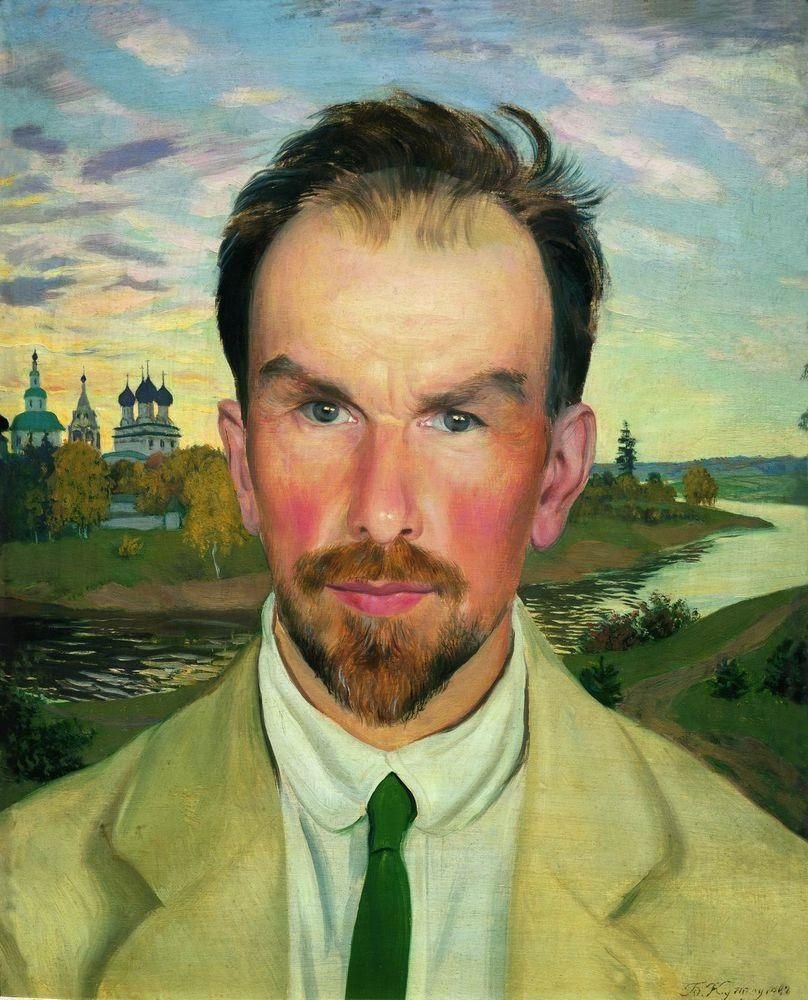  , - . door Boris Mikhailovich Kustodiev