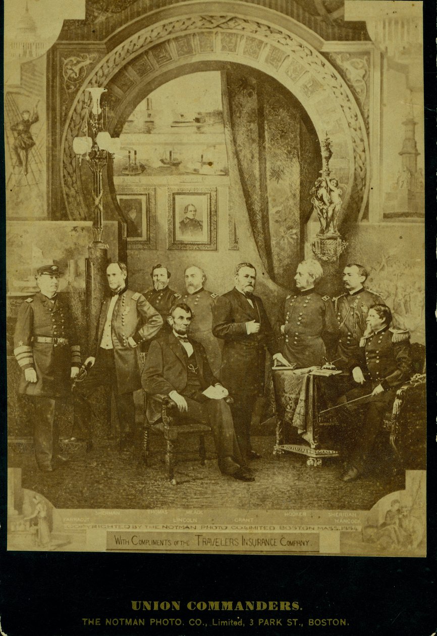Union Commanders door Boston The Notman Photo Co.