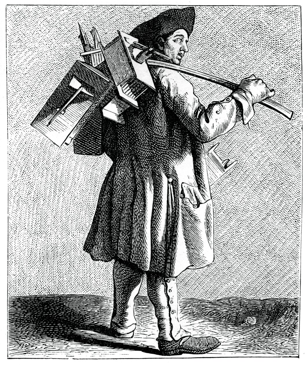 Dood aan de ratten!, 1737-1742 door Bouchardon