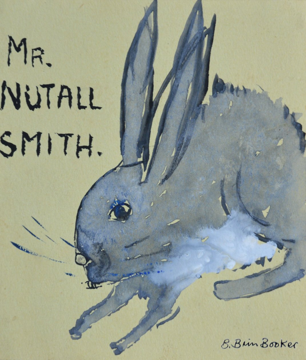 Een Konijn genaamd Mr Nutall Smith door Brenda Brin Booker