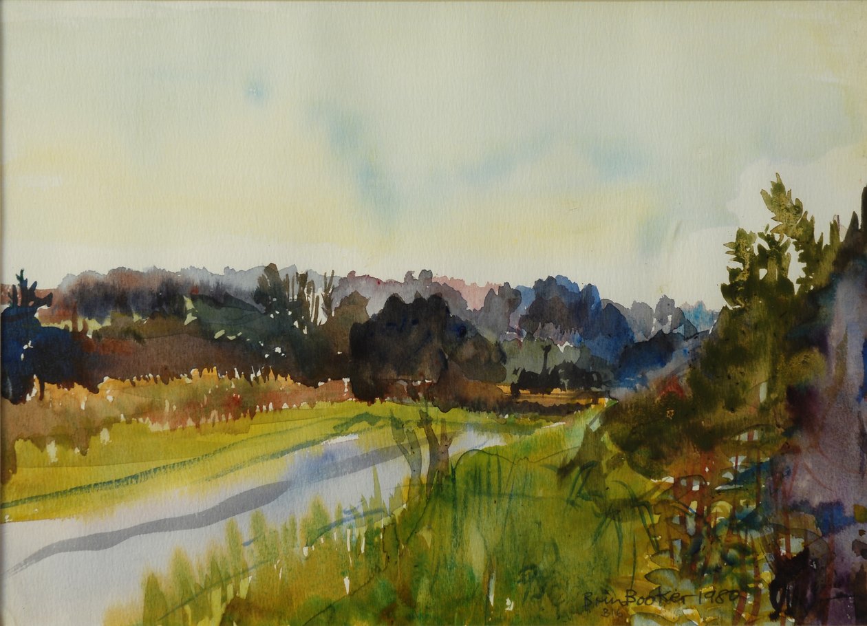 Landweg, 1980 door Brenda Brin Booker