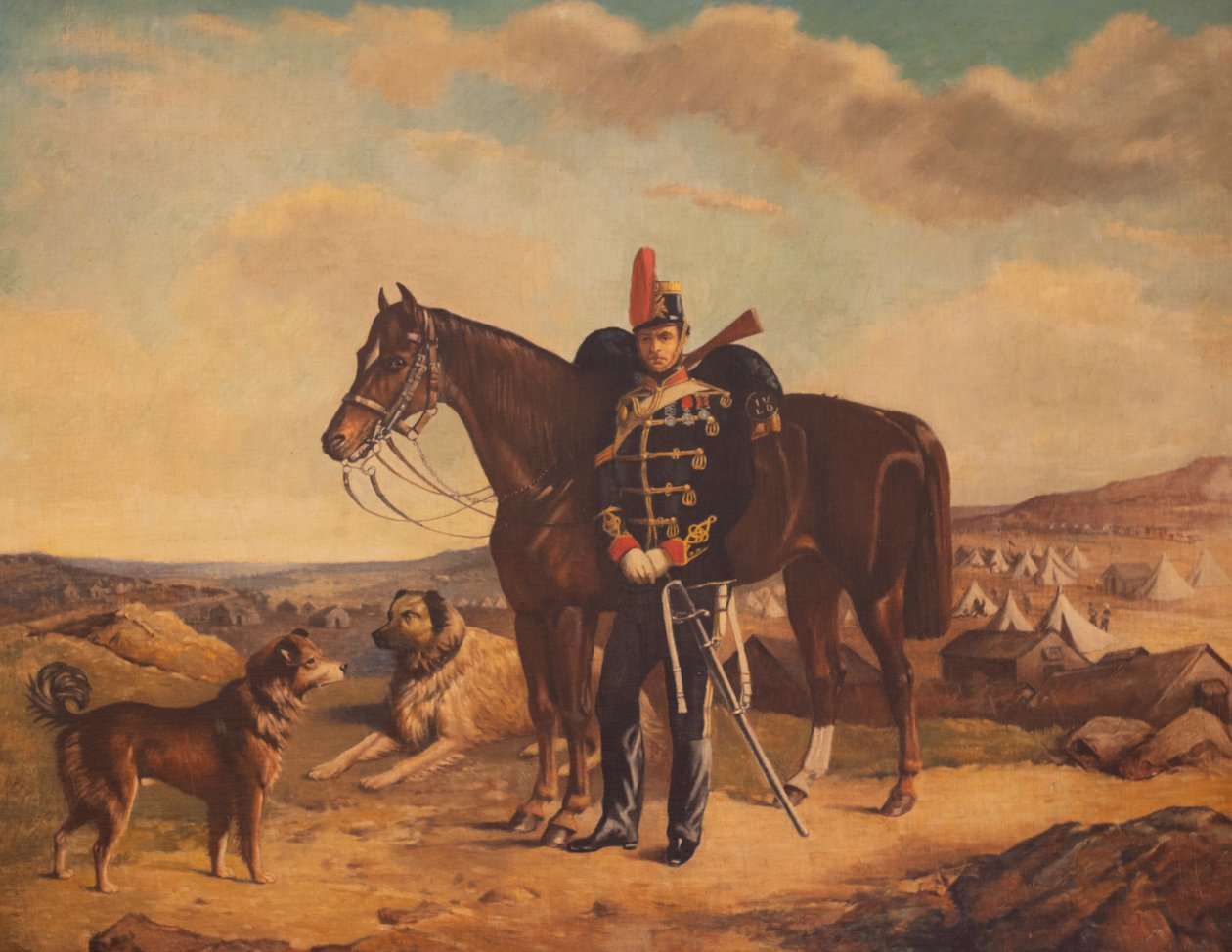 Sergeant David Gillam door British School