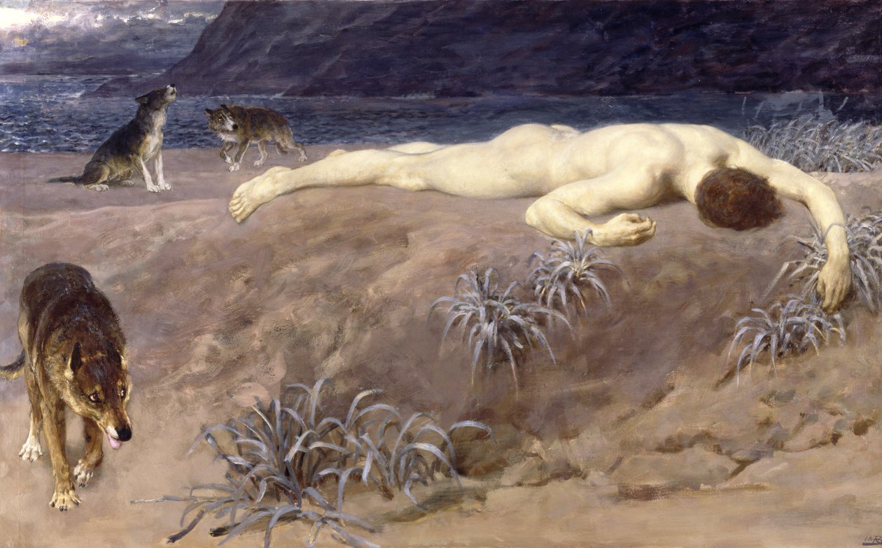 Dode Hector door Briton Riviere