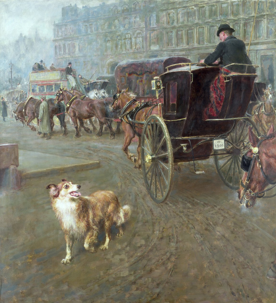 Verdwaald of verdwaald door Briton Riviere