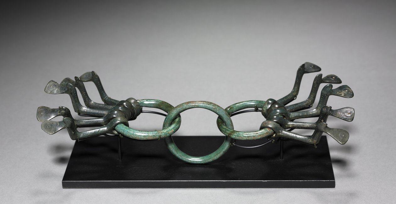 Ketelornament, ca. 1200 v.Chr. door Bronze Age