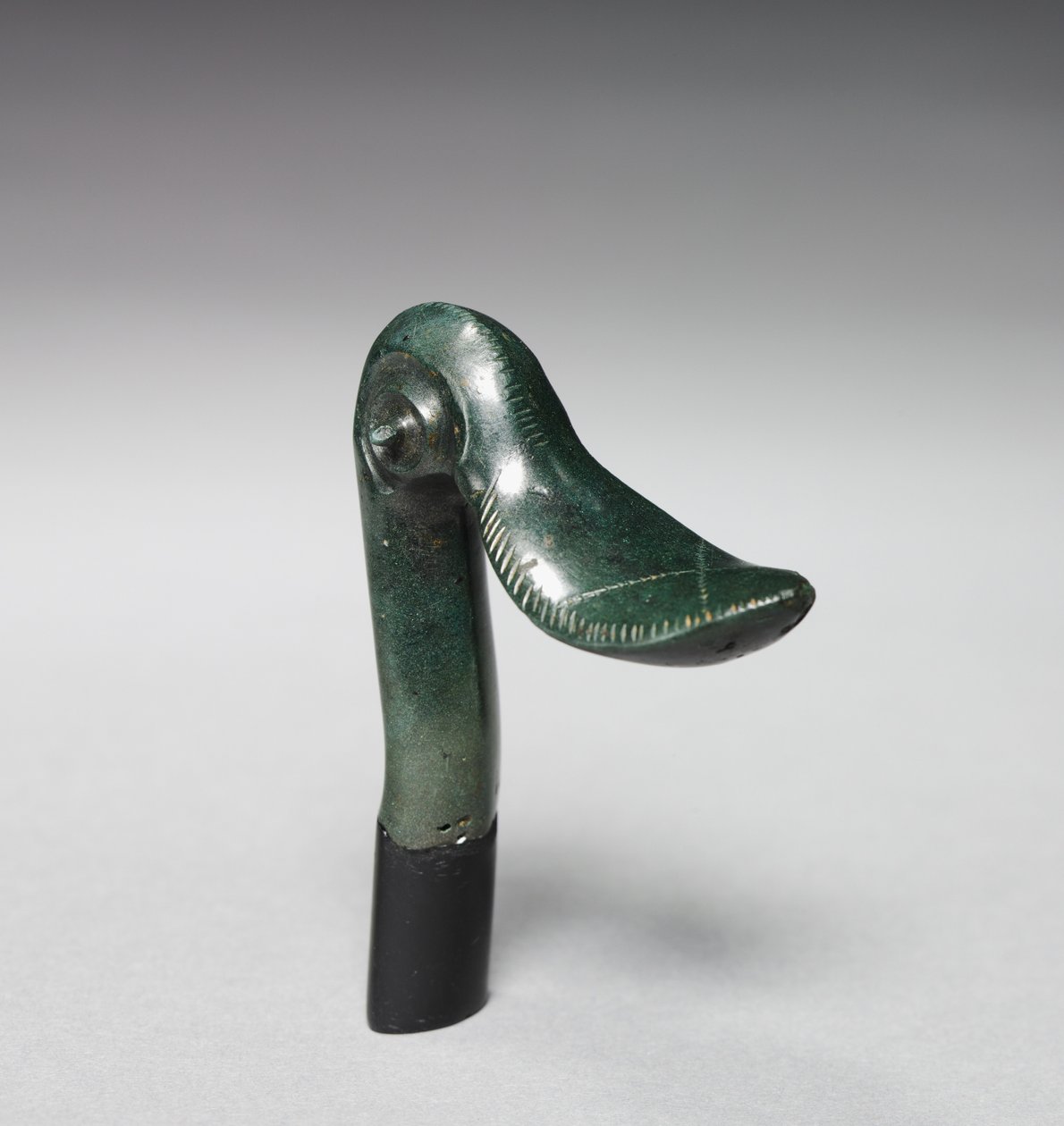 Eendenkop eindstuk, ca. 1400-1300 v.Chr. door Bronze Age