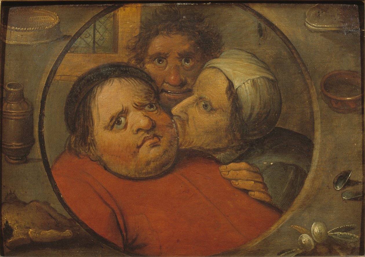 Carnaval en Vasten, 1600 door Bruegel