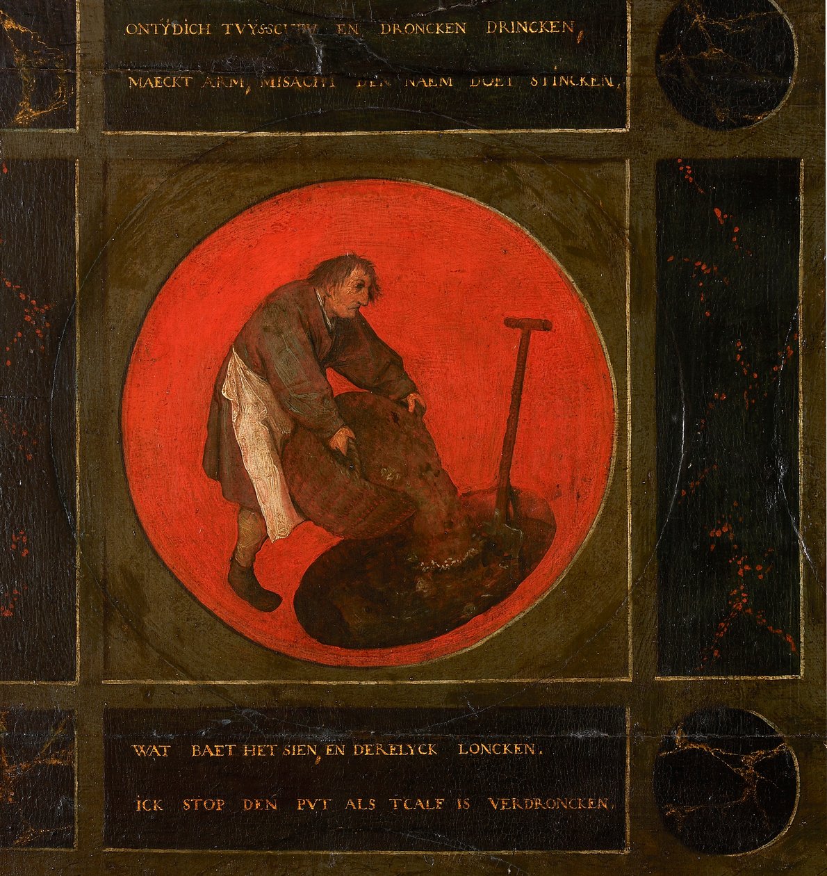 Twaalf Spreuken, 1558 door Bruegel