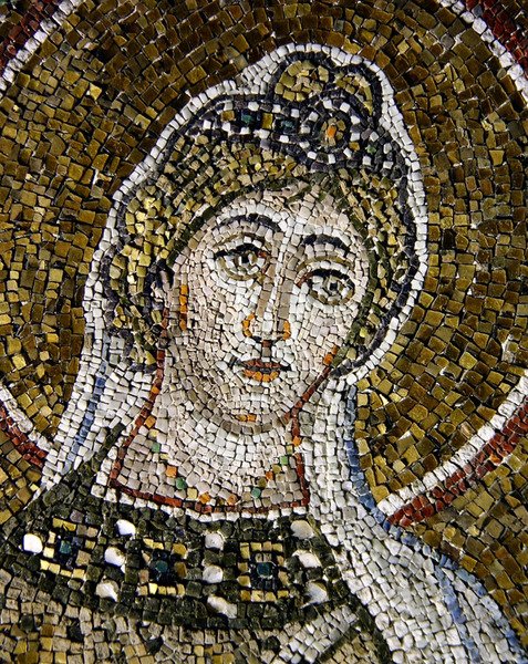 St. Eufemia de Martelaar door Byzantine School