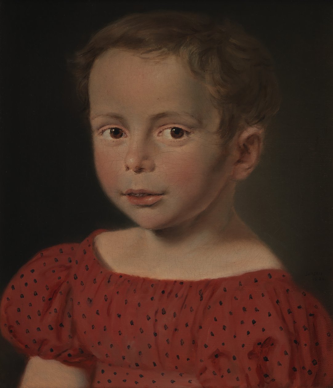 Kinderportret door C.A. Jensen