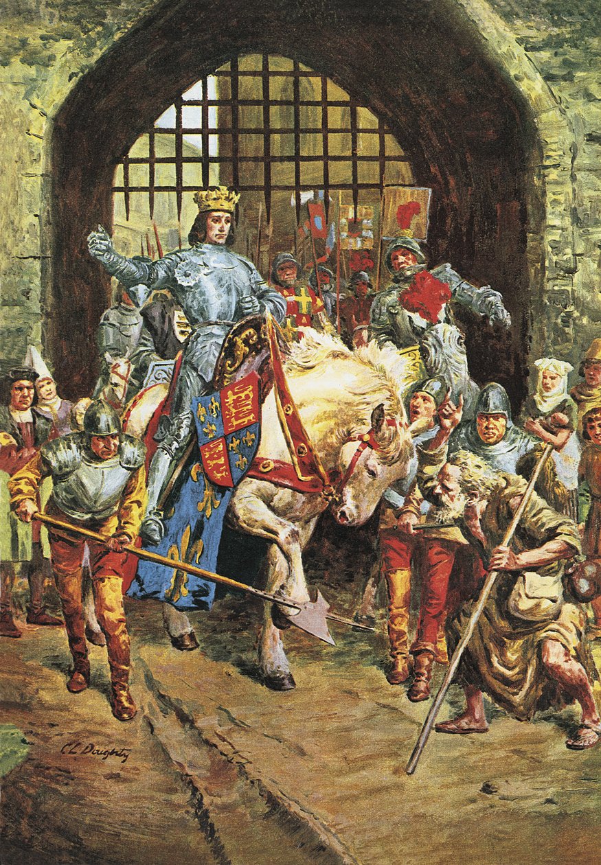 Richard III -- De koning van de controverse door C.L. Doughty