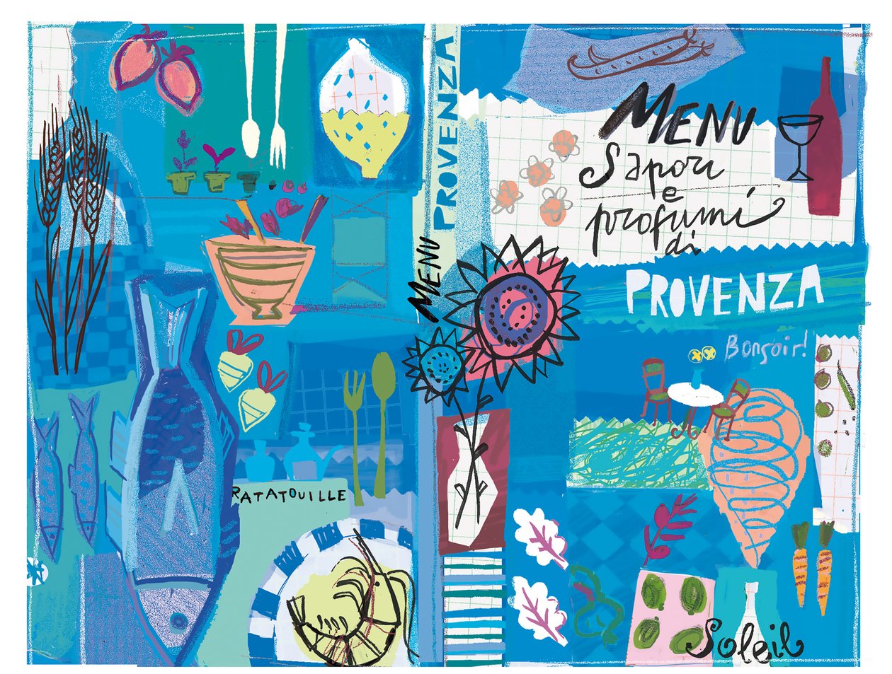 Provence MENU door COSTANZA FAVERO