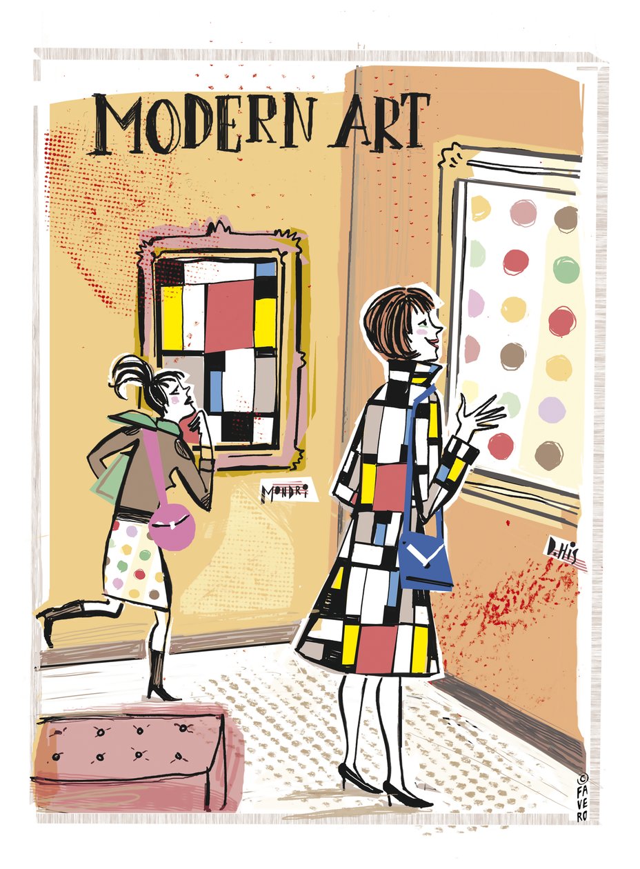 MODERNE KUNST door COSTANZA FAVERO